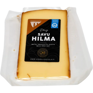 Herkkujuustola SavuHilma kypsytetty, savustettu, pala 150g Herkkujuustola SavuHilma kypsytetty, savustettu, pala 150g