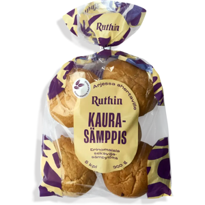 Ruthin Kaura Sämppis sämpylät 5kpl / 300g Ruthin Kaura Sämppis sämpylät 5kpl / 300g