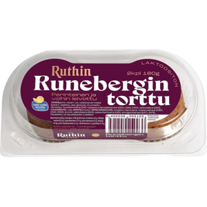 Ruthin Runebergin torttu 2kpl Ruthin Runebergin torttu 2kpl