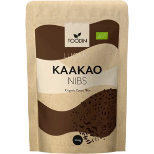 Foodin Kaakaonibs luomu 200g Foodin Kaakaonibs luomu 200g