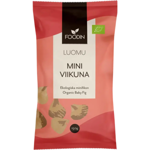 Foodin Mini Viikuna, luomu 150g Foodin Mini Viikuna, luomu 150g