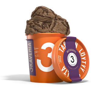 Kolmen Kaverin Jäätelö 3 Kaveria Laktoositon Mutakakku jäätelö 500ml/400g Kolmen Kaverin Jäätelö 3 Kaveria Laktoositon Mutakakku jäätelö 500ml/400g
