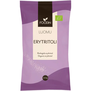 Foodin Erytritoli, luomu 200g Foodin Erytritoli, luomu 200g