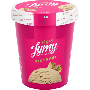 Jymy Paahdettu Pistaasi vegaaninen jäätelö 500ml Jymy Paahdettu Pistaasi vegaaninen jäätelö 500ml