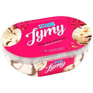 Jymy Suklaa-Nougat laktoositon kermajäätelö 900ml Jymy Suklaa-Nougat laktoositon kermajäätelö 900ml