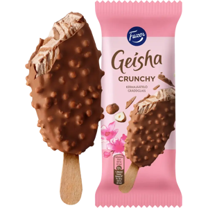 Fazer Geisha Crunchy jäätelöpuikko 64g/90ml Fazer Geisha Crunchy jäätelöpuikko 64g/90ml