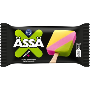 Fazer Ässä Missä X limonadijääpuikko 90g/87ml Fazer Ässä Missä X limonadijääpuikko 90g/87ml