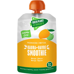 Green Planet Astronauts LUOMU kaurasmoothie omena-mango 100g 5kk+ Green Planet Astronauts LUOMU kaurasmoothie omena-mango 100g 5kk+