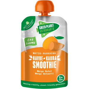 Green Planet Astronauts LUOMU kaurasmoothie mango-bataatti 100g 5kk+ Green Planet Astronauts LUOMU kaurasmoothie mango-bataatti 100g 5kk+