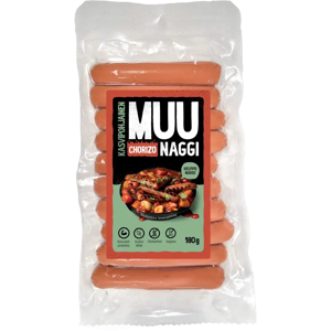 MUU Kasvipohjainen Chorizo Naggi 180 g MUU Kasvipohjainen Chorizo Naggi 180 g