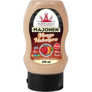Poppamies Majonen Mango Habanero 290ml Poppamies Majonen Mango Habanero 290ml