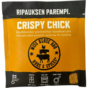 Miss Klose käyttövalmis gluteeniton kanakuorrute Crispy Chick 40 g Miss Klose käyttövalmis gluteeniton kanakuorrute Crispy Chick 40 g