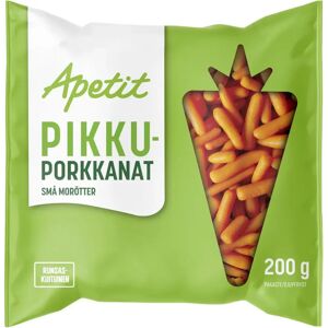 Apetit Pikkuporkkanat pakaste 200g Apetit Pikkuporkkanat pakaste 200g