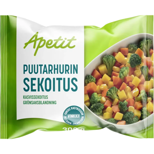 Apetit Puutarhurin sekoitus kasvissekoitus pakaste 300g Apetit Puutarhurin sekoitus kasvissekoitus pakaste 300g