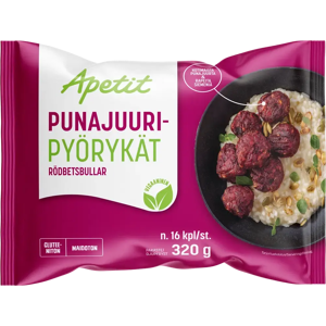 Apetit Punajuuripyörykät pakaste 320g Apetit Punajuuripyörykät pakaste 320g