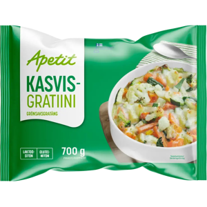 Apetit Kasvisgratiini pakaste 700g Apetit Kasvisgratiini pakaste 700g