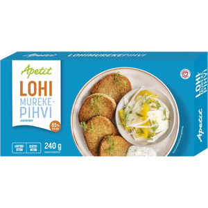 Apetit Lohimurekepihvi kypsä pakaste 240g Apetit Lohimurekepihvi kypsä pakaste 240g