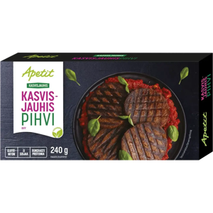Apetit Kasvisjauhispihvit pakaste 240g Apetit Kasvisjauhispihvit pakaste 240g