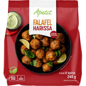 Apetit Falafel Harissa pakaste 240g Apetit Falafel Harissa pakaste 240g