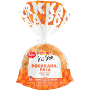 Vaasan Moilas Free From Porkkanapala 210 g 3 kpl gluteeniton porkkanarieskapala Vaasan Moilas Free From Porkkanapala 210 g 3 kpl gluteeniton porkkanarieskapala