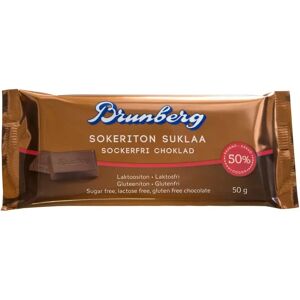 Brunberg Sokeriton suklaa 50g Brunberg Sokeriton suklaa 50g