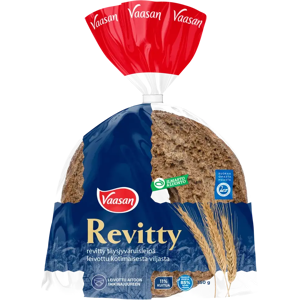 Vaasan Revitty 350g täysjyruisleipä Vaasan Revitty 350g täysjyruisleipä