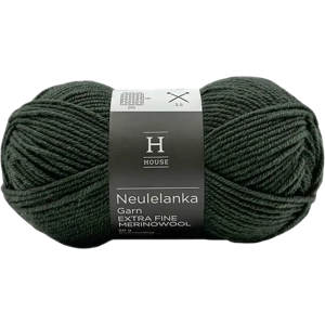 House - 311120 - Metsänvihreä - 50 g - yarn House - 311120 - Metsänvihreä - 50 g - yarn