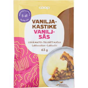 Coop vaniljakastikeainekset 63 g Coop vaniljakastikeainekset 63 g