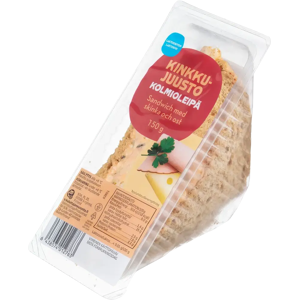 Coop Kinkku-juustokolmioleipä 150g Coop Kinkku-juustokolmioleipä 150g
