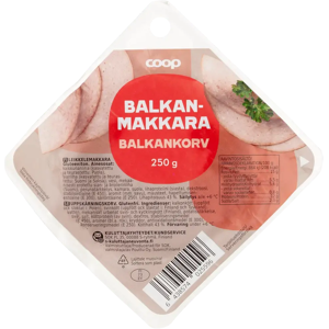 Coop balkanmakkara viipale 250 g Coop balkanmakkara viipale 250 g