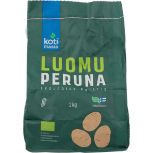 Kotimaista peruna luomu 1 kg Kotimaista peruna luomu 1 kg