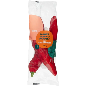 Coop makea suippopaprika 300g Coop makea suippopaprika 300g