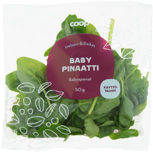 Coop Baby Pinaatti 50 g Coop Baby Pinaatti 50 g
