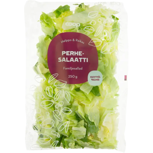 Coop Perhesalaatti 250 g Coop Perhesalaatti 250 g