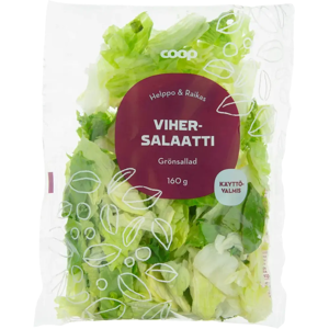Coop Vihersalaatti 160 g Coop Vihersalaatti 160 g
