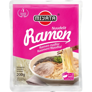 Miyata ramen-nuudelit 200 g Miyata ramen-nuudelit 200 g