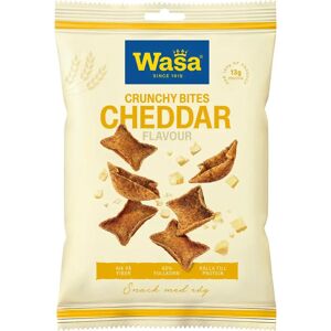 Wasa Crunchy Bites Cheddar ruissipsi 100g Wasa Crunchy Bites Cheddar ruissipsi 100g