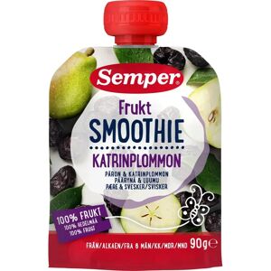Semper - Frukt Smoothie Päärynä & luumu - Vauvan hedelmäsose Semper - Frukt Smoothie Päärynä & luumu - Vauvan hedelmäsose