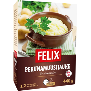 Felix perunamuusijauhe 12 annosta 440g Felix perunamuusijauhe 12 annosta 440g