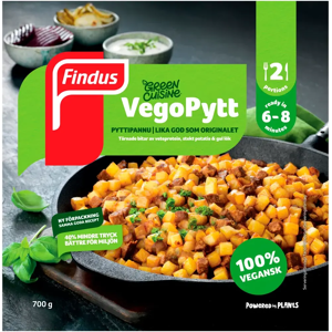 Findus Vegepyttipannu 700g, pakaste Findus Vegepyttipannu 700g, pakaste