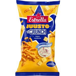 Estrella Juusto Crunch Kermaviili & Sipuli 200g Estrella Juusto Crunch Kermaviili & Sipuli 200g