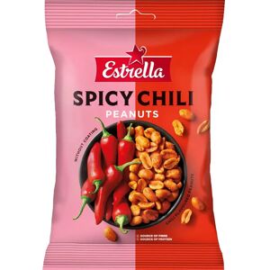 Estrella Spicy Chili Maapähkinät 140g Estrella Spicy Chili Maapähkinät 140g