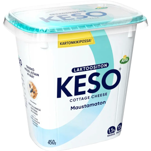Arla Keso 450 g 1,5% laktoositon raejuusto Arla Keso 450 g 1,5% laktoositon raejuusto