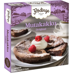 Frödinge laktoositon mud cake kostea suklaakakku pakaste 400g Frödinge laktoositon mud cake kostea suklaakakku pakaste 400g