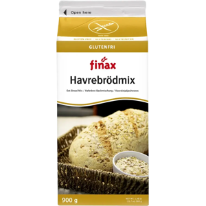 Finax Gluteeniton Kauraleipäjauhoseos 900 g Finax Gluteeniton Kauraleipäjauhoseos 900 g
