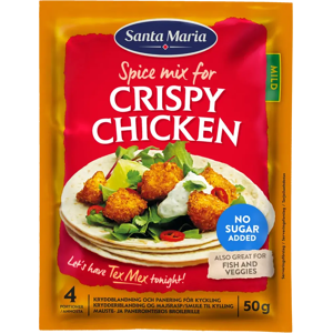 Santa Maria - Crispy Chicken - 50 g - kanalle - spice mix Santa Maria - Crispy Chicken - 50 g - kanalle - spice mix
