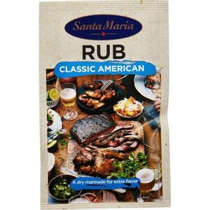 Santa Maria BBQ Rub Classic American, kuivamarinadi 22g Santa Maria BBQ Rub Classic American, kuivamarinadi 22g