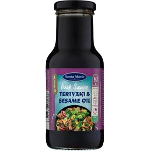 Santa Maria 250ml Wok Sauce Teriyaki & Sesame Oil Santa Maria 250ml Wok Sauce Teriyaki & Sesame Oil