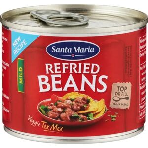 Santa Maria Refried Beans, keitettyjä pinto-papuja 215g Santa Maria Refried Beans, keitettyjä pinto-papuja 215g