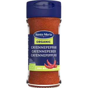 Santa Maria Cayennepippuri Luomu, purkki 38g Santa Maria Cayennepippuri Luomu, purkki 38g